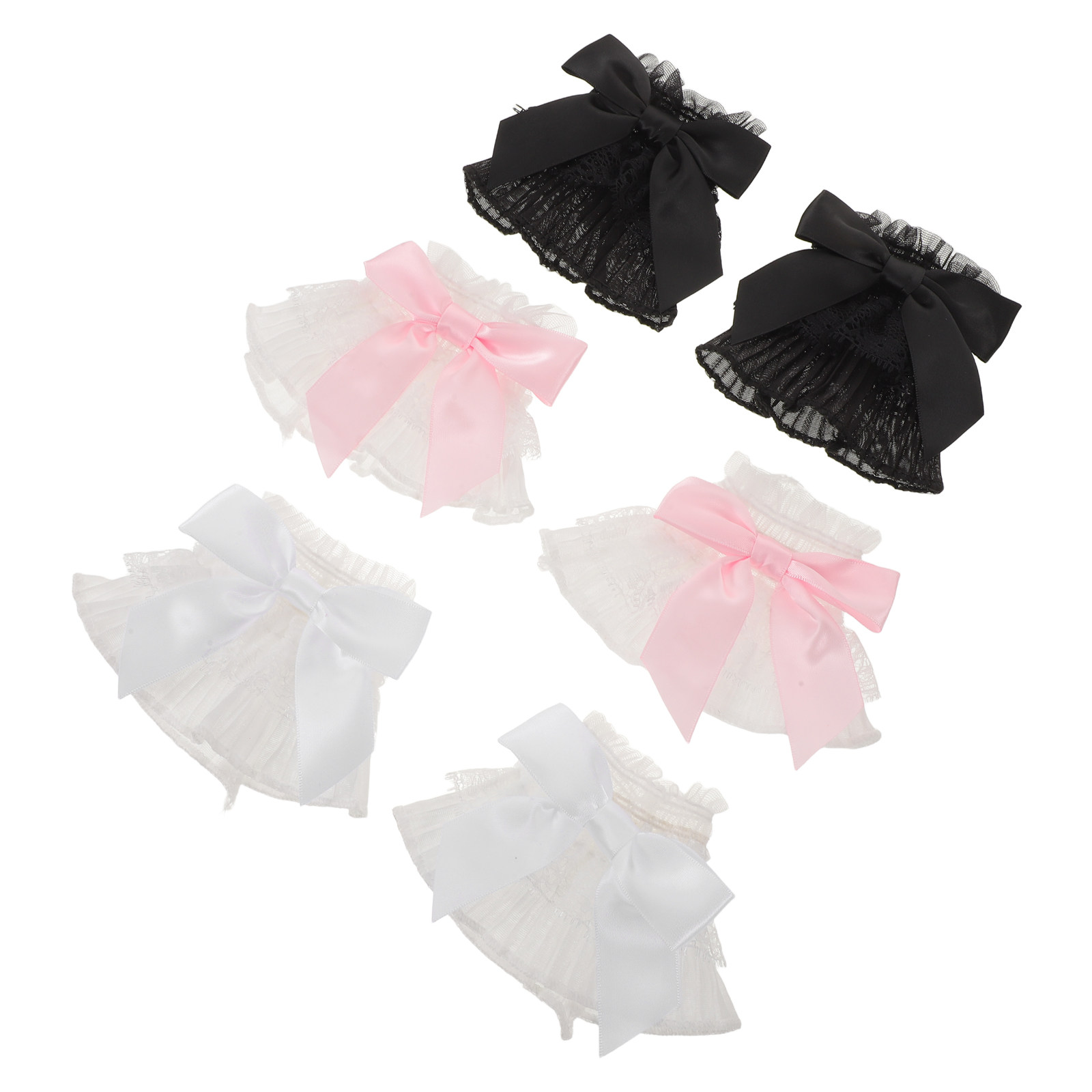 Tech Accessories Photo - 3Pairs Lace Wrist Sleeves Bow Detachable