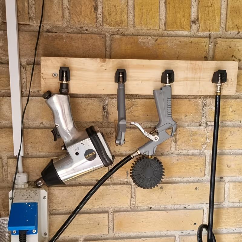 Tech Accessories Holder - 4Pcs Pneumatic Air Tool Wall Mount