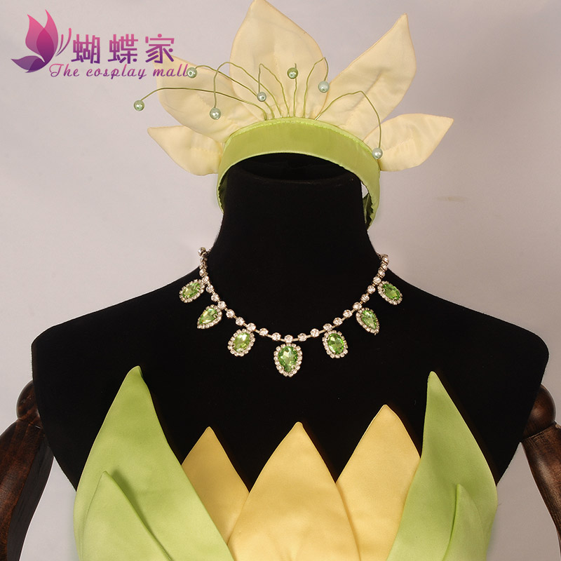 Princess Tiana Dress Cosplay C - Tech Hair Accessories review and price