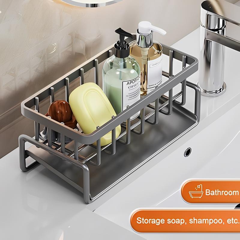 Sponge Drainer Rack With Towel - Tech Accessories Organizer review and price