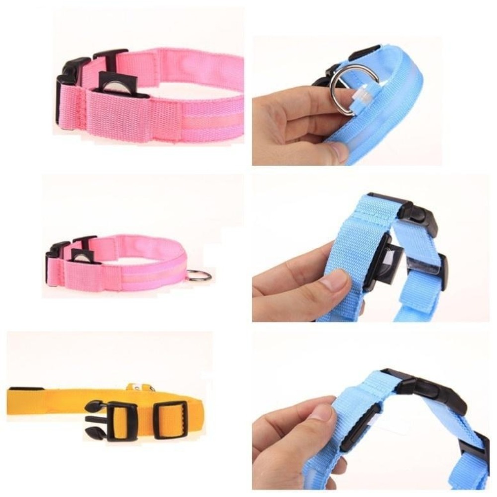 Nylon Reflective LED Dog Colla - Tech Dog Accessories review and price