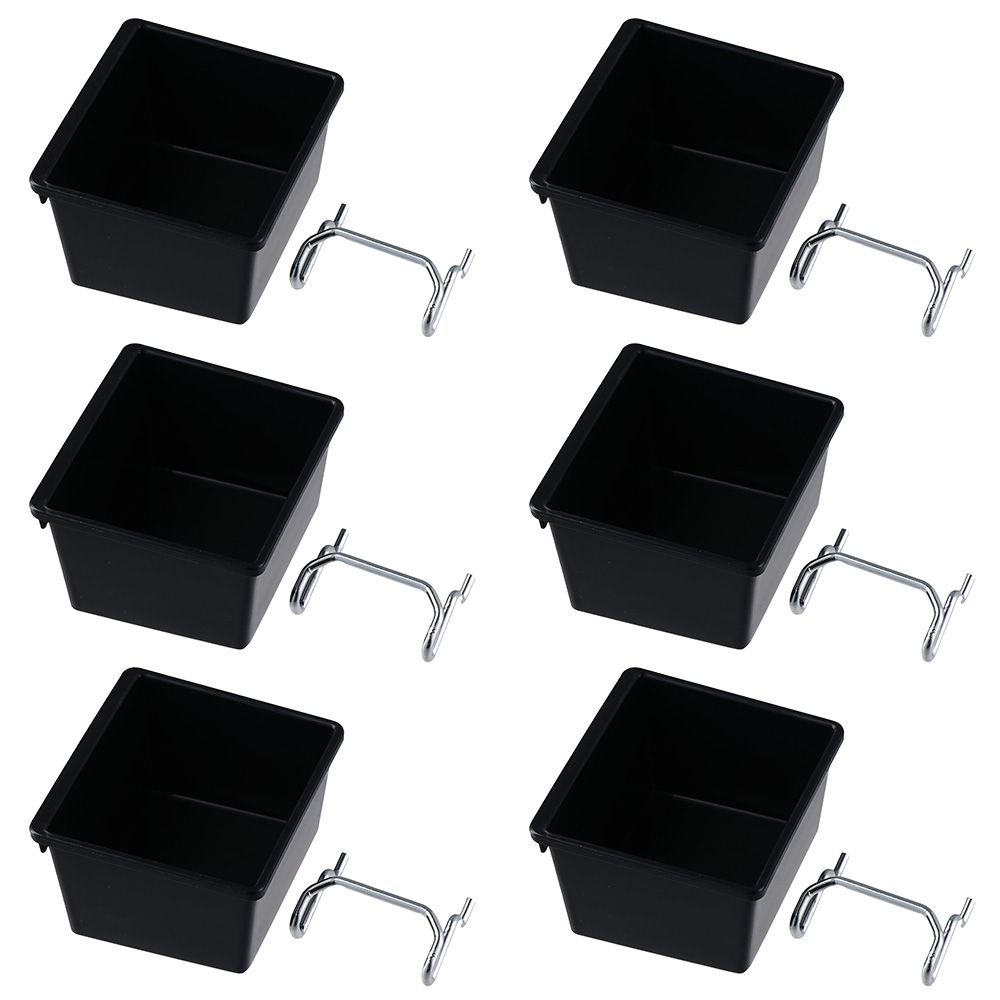 1/6 Sets Pegboard Bins with Ho - Tech Accessories Holder review and price