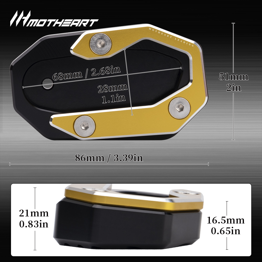 Motorcycle Kickstand Foot Plat - Tech Accessories Stand review and price