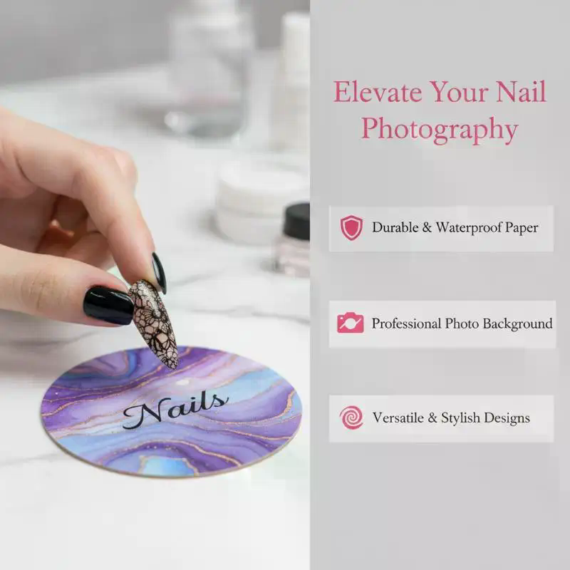 10Pcs Nail Art Display Cards H - Tech Accessories Photo review and price