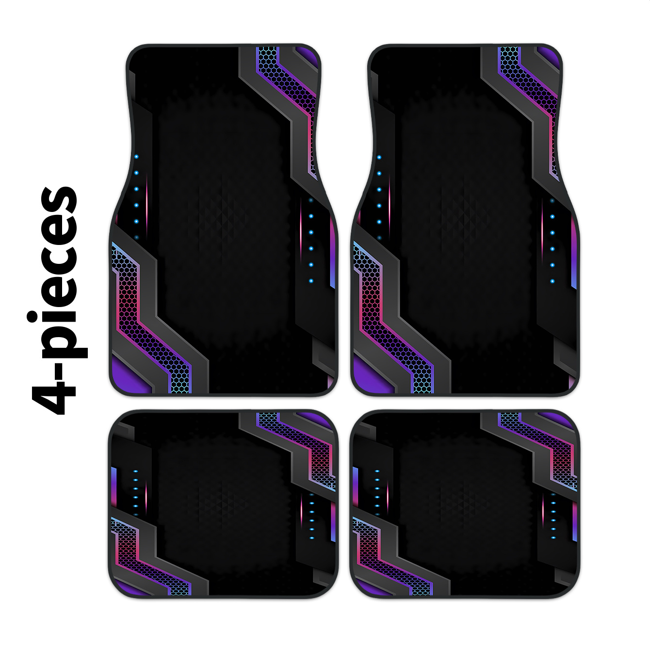 4pcs 2D High-Tech Frame Printe - Tech Accessories Luxury review and price