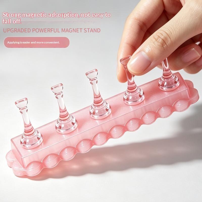 6Pcs/set Nail Holder Aurora Na - Tech Accessories Stand review and price