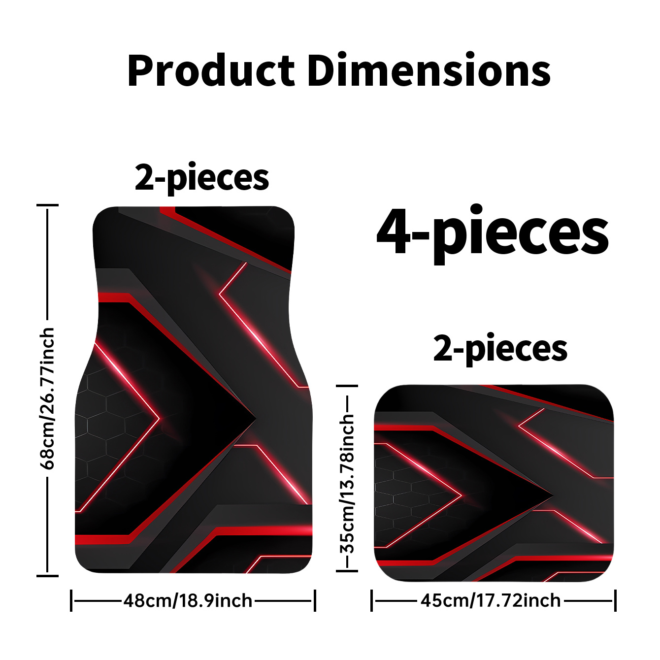 4pcs Set Of High-end Car Inter - Tech Accessories Luxury review and price