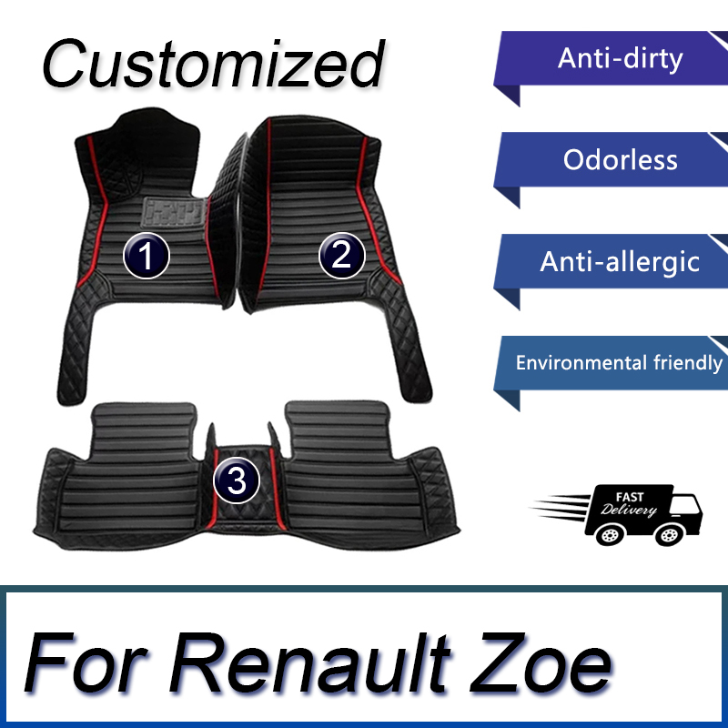 Leather Car Floor Mats For Ren - Tech Accessories Luxury review and price