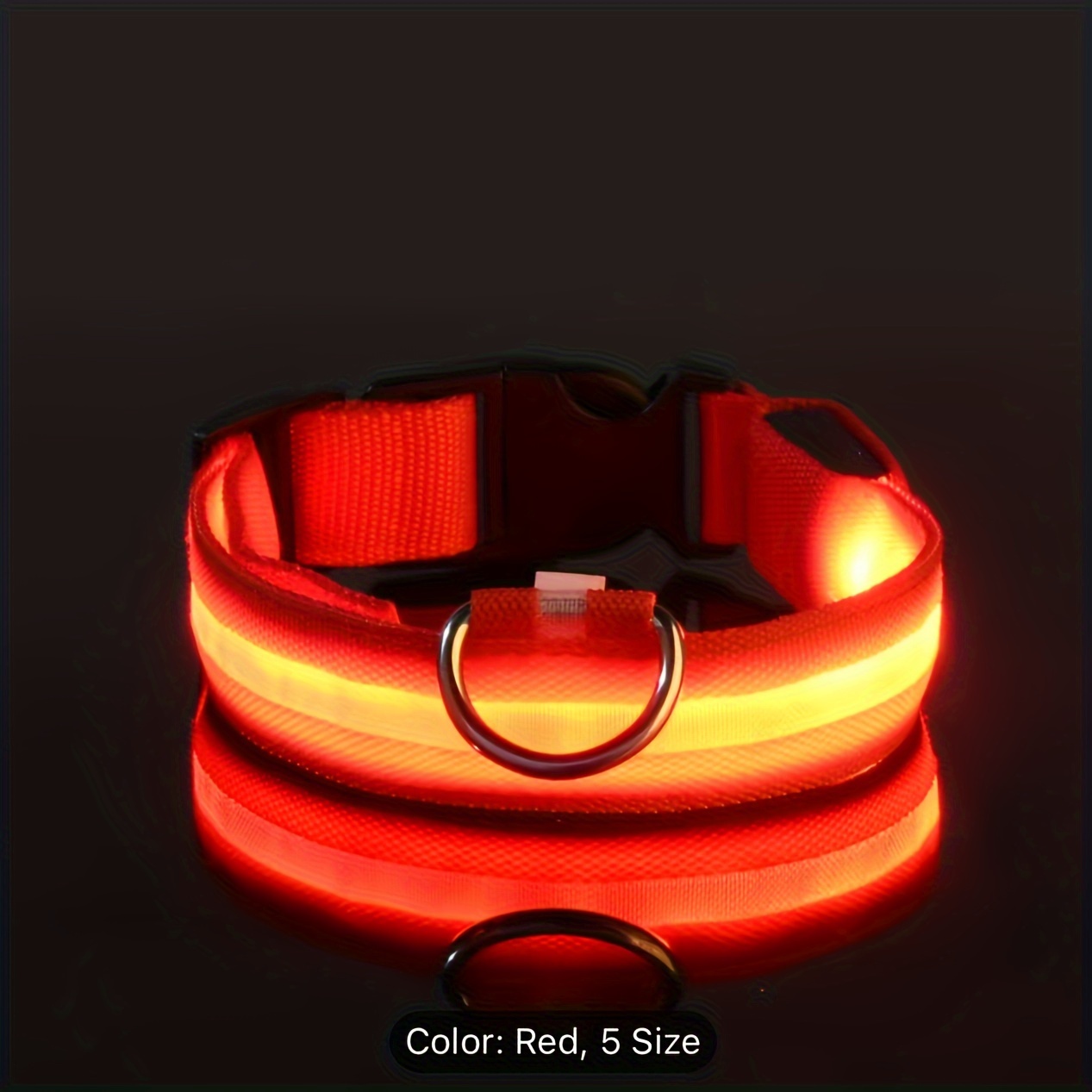 Reflective LED Dog Collar for  - Tech Dog Accessories review and price