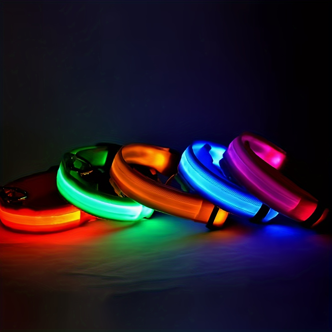 Reflective LED Dog Collar for  - Tech Dog Accessories review and price